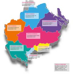 Karta - 50 000 förmedlade bostäder