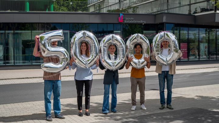 Bostadsförmedlingen har passerat milstolpen 50 000 förmedlade hyresbostäder