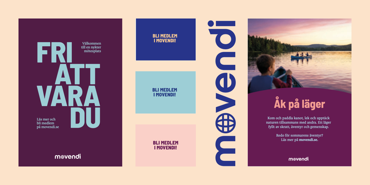 Exempel på användning av den grafiska profilen