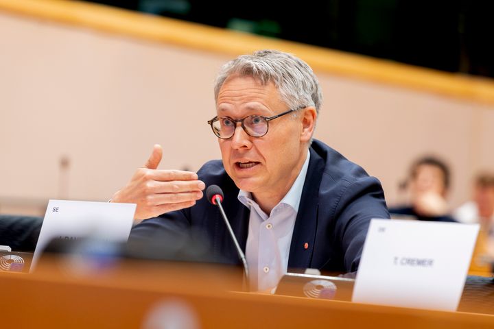 Johan Danielsson i Europaparlamentet.