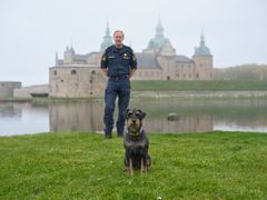 Årets polishund 2025 Ivan med förare Fredrik Lindqvist