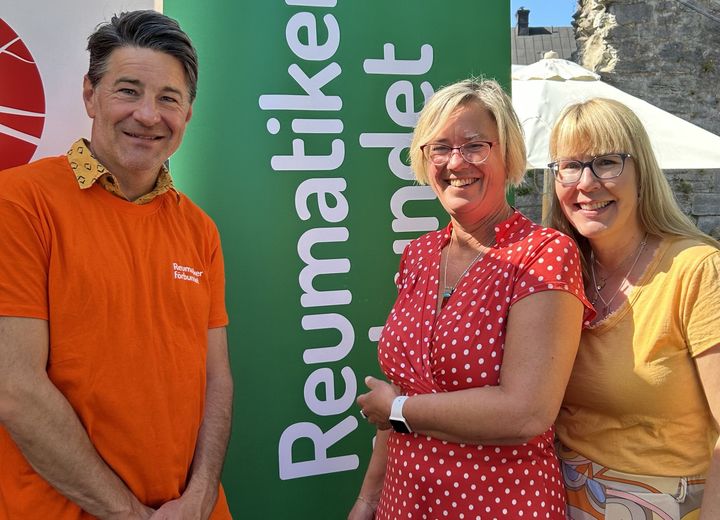 Varmt välkomna, säger Henrik Mannerstråle, kommunikationschef, Lotta Håkansson, förbundsordförande, och Stina Nordström, generalsekreterare.