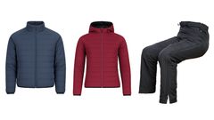 Några av de nya plaggen syns här.