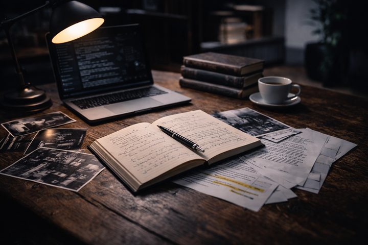 Milljöbild författarsamtal STHLM Crime