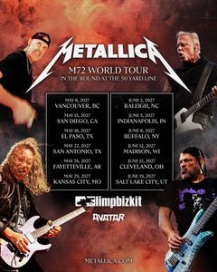 Avatar supportar Metallica, igen!