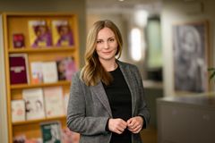 Lina Fridén, RFSU:s förbundsordförande, deltar i ett seminarium i riksdagen den 16 december.