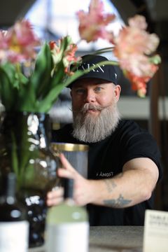 Christofer Daal under deltävlignen i Feskekörka