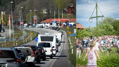 Dina Försäkringar listar de mest olycksdrabbade vägar under midsommarhelgen
