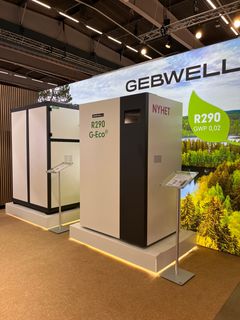 G-Eco-värmepumpar med köldmediet R290 visas på Nordbygg-mässan 2026