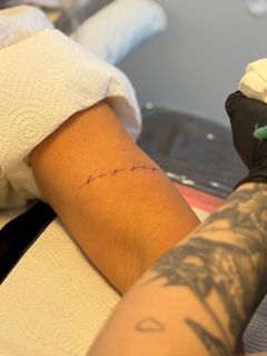 Matchande tatuering
