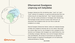 Information om efternamnet Svedgren från MyHeritage