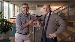 Martin Ehn Hillberg, kontorschef White Stockholm och Carl Bäckstrand, vice vd White