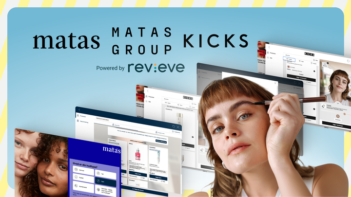 Matas Group samarbetar med Revieve för att leverera heltäckande AI-drivna beautyupplevelser över Matas och KICKS – online, i mobilen och i butik – som en del av koncernens ambition att vinna Norden.