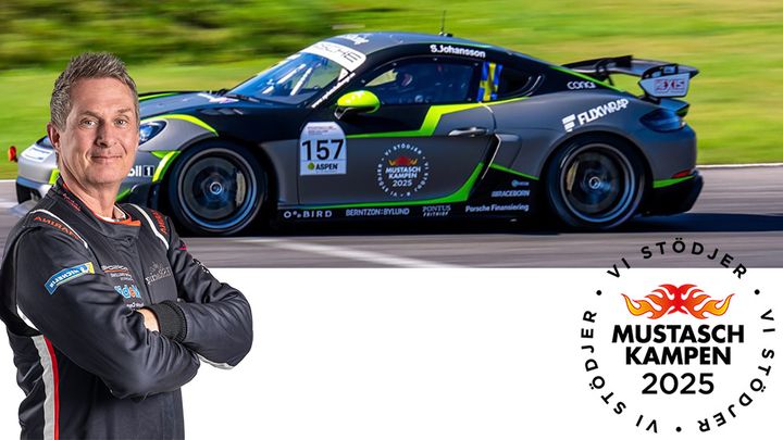 Stefan Johansso, förare i Porsche Sprint Challenge Scandinavia 2025