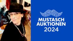 Catrine Näsmark, konstär som skänkt ett av objekten i Mustaschauktionen 2024.