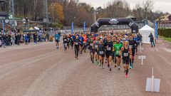 BIld från 2023 års Mustaschmilen på Solvalla