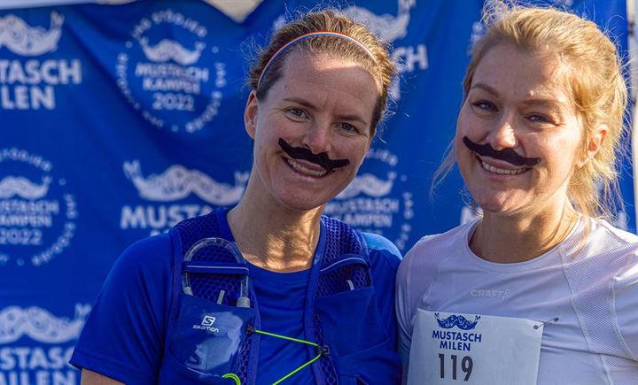 Deltagare i Mustaschmilen 2022 på Djurgården i Stockholm