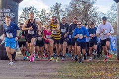 Starten vid Mustaschmilen 2022 på Djurgården i Stockholm