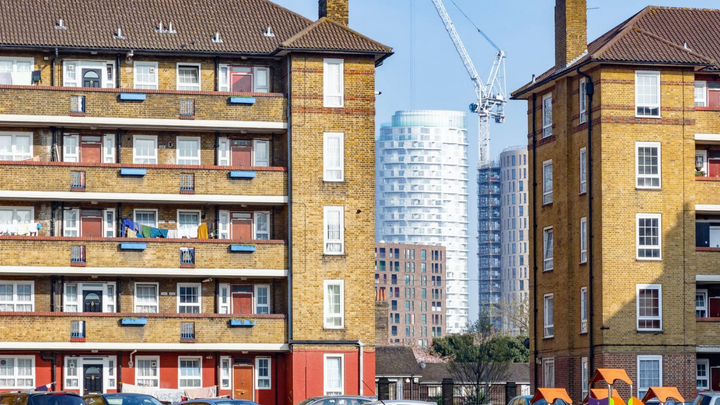 Sju av de tio mest utsatta områdena finns i London.