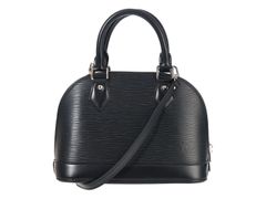 VÄSKA, LOUIS VUITTON, Alma BB, svart epi läder