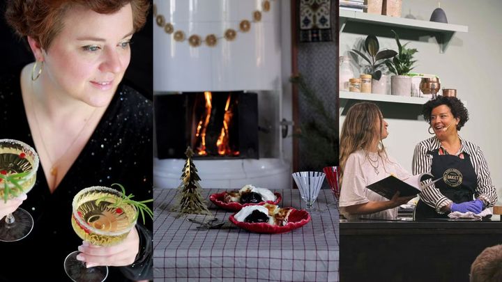 Linda Hansson känd från hela sverige bakar aktuell med jul är livet