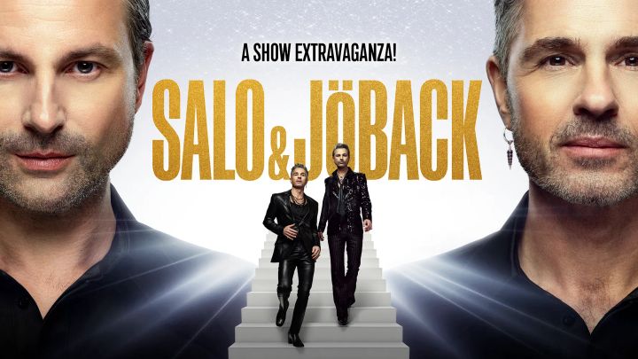 I A Show Extravaganza – Salo & Jöback bjuder dunderduon på en storslagen och genreöverskridande show fylld med deras otaliga hits, men även egna favoriter av andra artister, stora nummer, överraskningar och magiska möten.