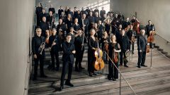 Helsingborgs Symfoniorkester och chefsdirigent Maxime Pascal i Helsingborgs Konserthus