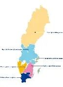 Sveriges 6 sjukvårdsregioner