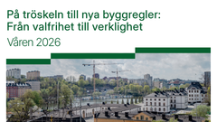 Tre av fyra aktörer i samhällsbyggnadssektorn har ännu inte provat de nya byggreglerna i något projekt, visar Svensk Byggtjänsts senaste pulsmätning inför att övergångsperioden upphör den 1 juli 2026.