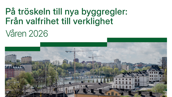 Tre av fyra aktörer i samhällsbyggnadssektorn har ännu inte provat de nya byggreglerna i något projekt, visar Svensk Byggtjänsts senaste pulsmätning inför att övergångsperioden upphör den 1 juli 2026.