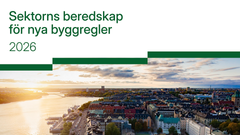 Ny undersökning från Svensk Byggtjänst visar hur redo samhällsbyggnadssektorn är för de nya byggreglerna.