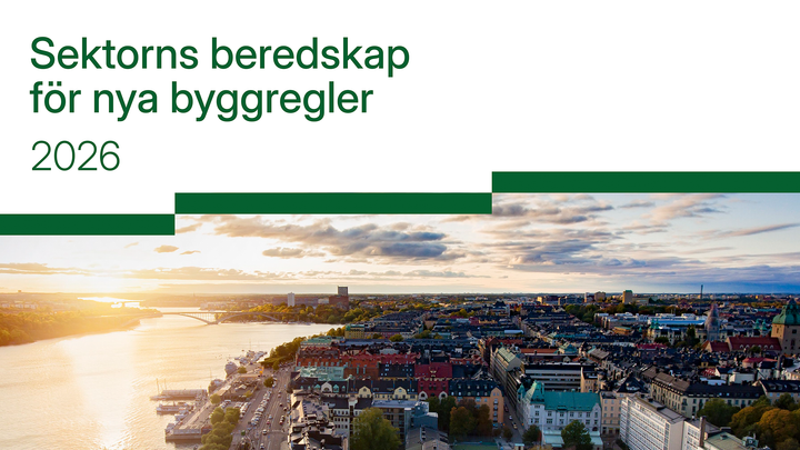 Ny undersökning från Svensk Byggtjänst visar hur redo samhällsbyggnadssektorn är för de nya byggreglerna.
