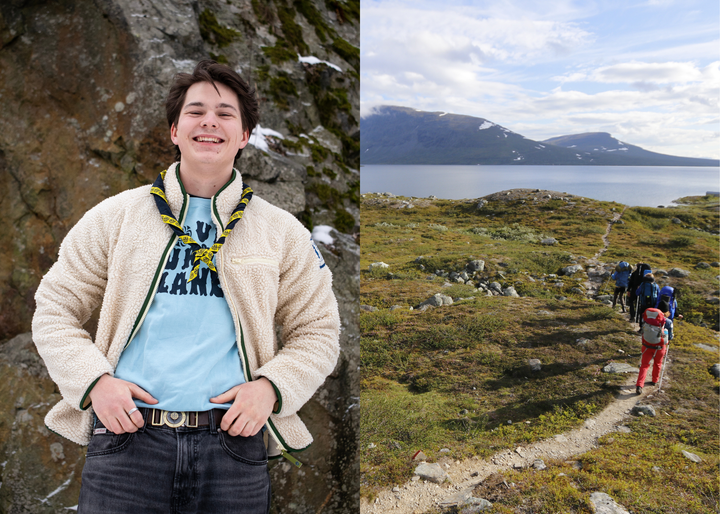 Rasmus Halonen är en av 18 000 scouter som ska till jättelägret Jamboree26.