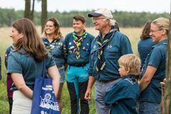 Foto: Thomas Frostberg/Scouterna. Kungen i en ny intervju om scoutings betydelse för barn och unga.