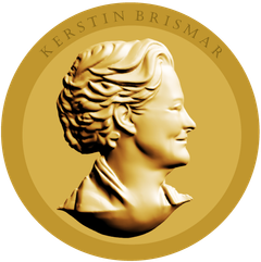 Sigill för Kerstin Brismar Award.