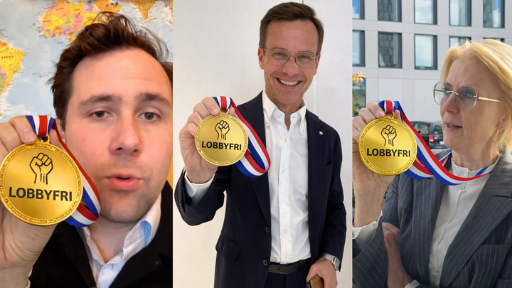 Utrikeshandelsminister Benjamin Dousa, statsminister Ulf Kristersson och finansminister Elisabeth Svantesson var först ut att genomgå utbildningen.