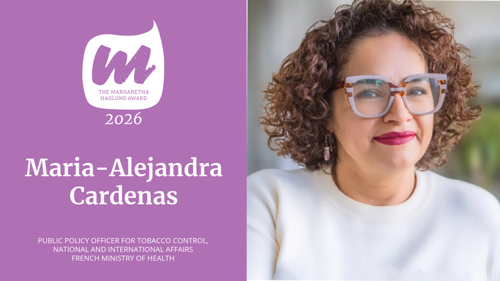 The Margaretha Haglund Award 2026 tilldelas Maria-Alejandra Cardenas