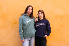 A Non Smoking Generations föreläsare Ronja och Lisa