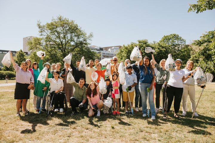 Redan nu är tiotusentals skräphjältar runt om i landet anmälda. Foto: Håll Sverige Rent / Emma Grann