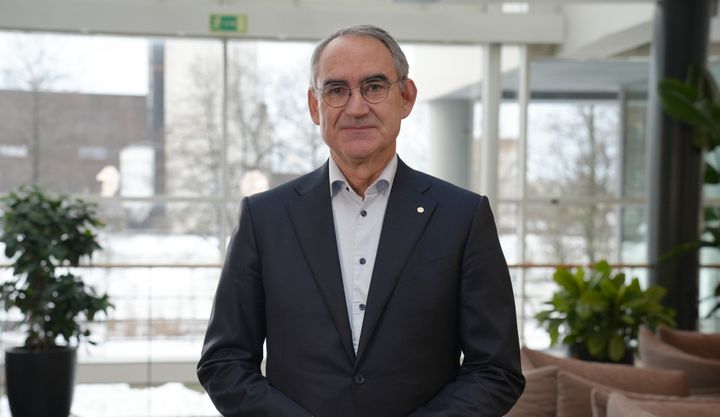 – Välkommen på kontraktsignering av Sveriges nya nattåg, Roberto Maiorana, generaldirektör Trafikverket. Foto: Trafikverket