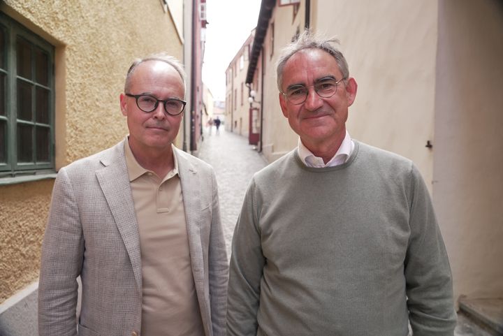Nattågstrafiken är viktig för en hållbar utveckling och ekonomisk tillväxt i hela Sverige. Jonas Abrahamsson, VD SJ och Roberto Maiorana, GD Trafikverket. Fotograf: Trafikverket