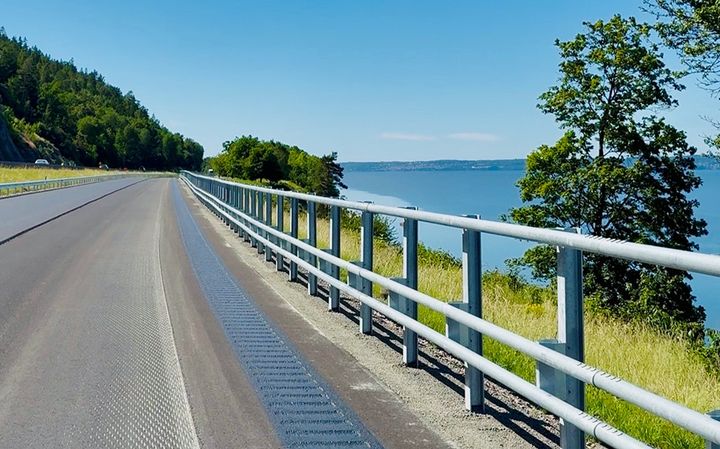 Den 3 juli beräknar vi släppa på trafiken på, E4 Huskvarna - Vättersmålen, en vecka tidigare än beräknat