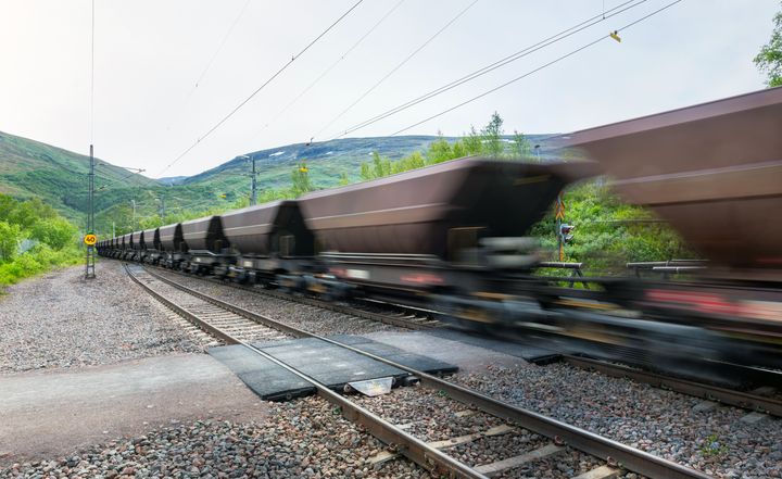 Malmtåg på Malmbanan
