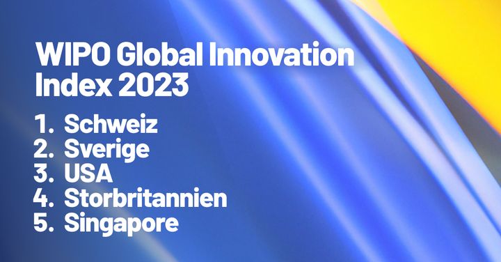 Global Innovation Index 2023 Sweden