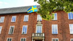 PRV:s huvudkontor på Valhallavägen i Stockholm