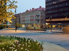Brunkebergstorg i Stockholm omdanades och lyftes fram som mötesplats. Ansvarig arkitekt: Åsa Drougge, Nivå Landskapsarkitektur, som är en av talarna på IFLA. Foto: Robin Hayes