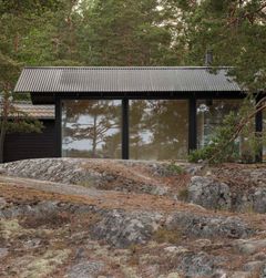 Ett hus, fritidshus på Värmdö. Arkitekt: Studio Näv. Foto: Mikael Olsson