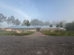 Den tillbyggda Studion till Osprey Farm, Strängnäs. Arkitekt: Jordens Arkitekter