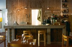 Stockholmsrestaurangen Bacchanales bardisk.