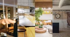 Restaurang Bacchanale, Maximteatern, campuset Natrium och kontoret Snickeriet tävlar efter noggrant urval av juryn om priset Guldstolen för årets bästa interiör.